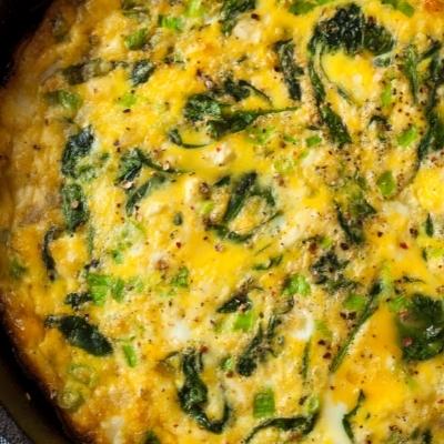 Italiano Spinach & Feta Omelette